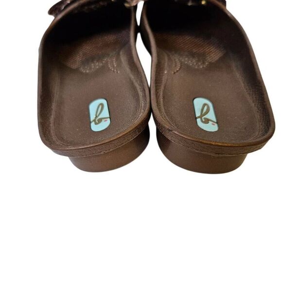 OKAb womens Madison slides/mules, copper. Size 8. - Picture 3 of 5